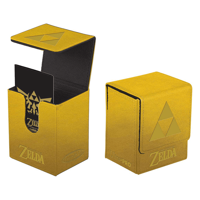 Deck Box - UP Premium Flip : Zelda Triforce