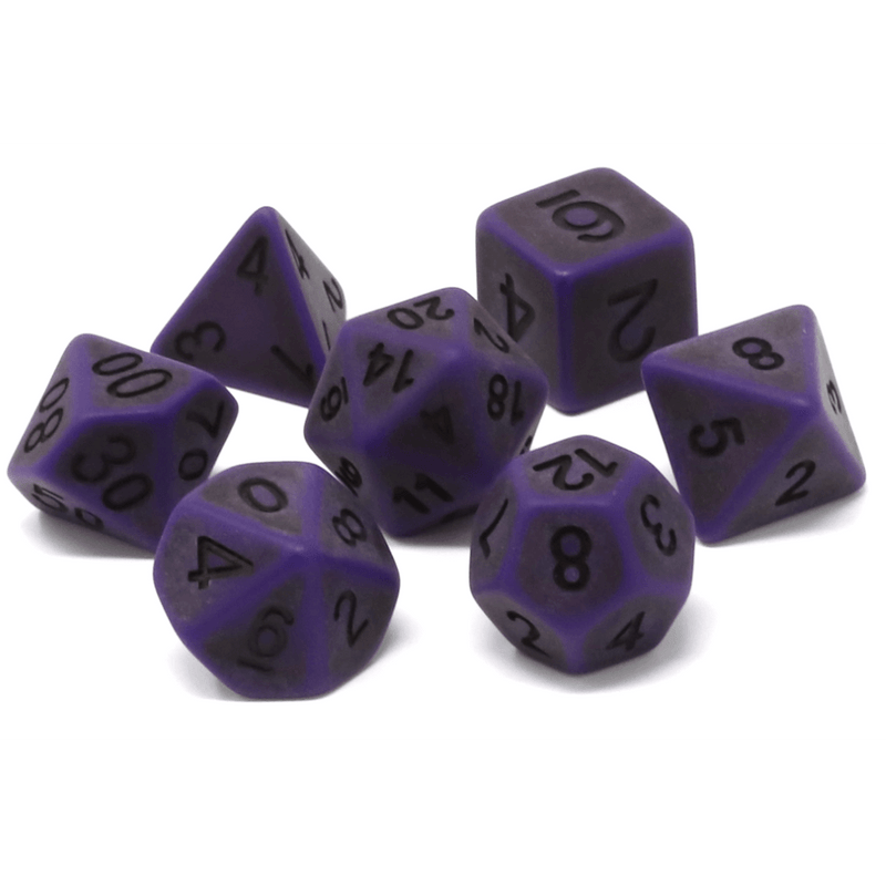 Dice 7-set Golem (16mm) Nether