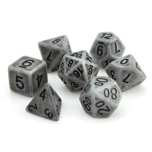 Dice 7-set Golem (16mm) Stone