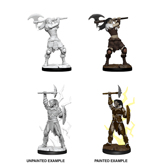 Mini - D&D Nolzur's Marvelous : Goliath Barbarian (Female)