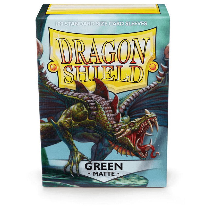 Sleeves Dragon Shield (100ct) Matte : Green