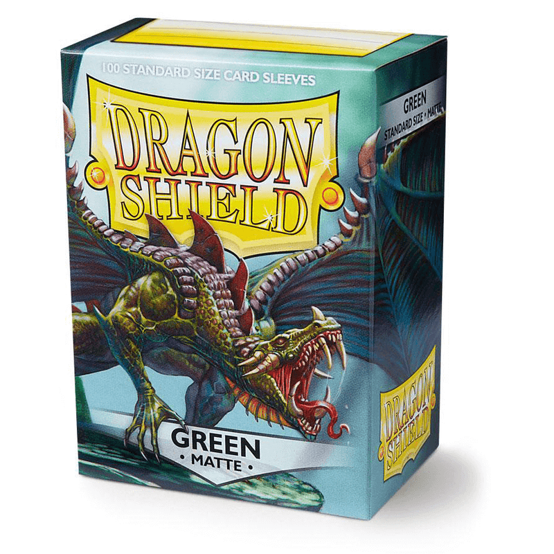 Sleeves Dragon Shield (100ct) Matte : Green