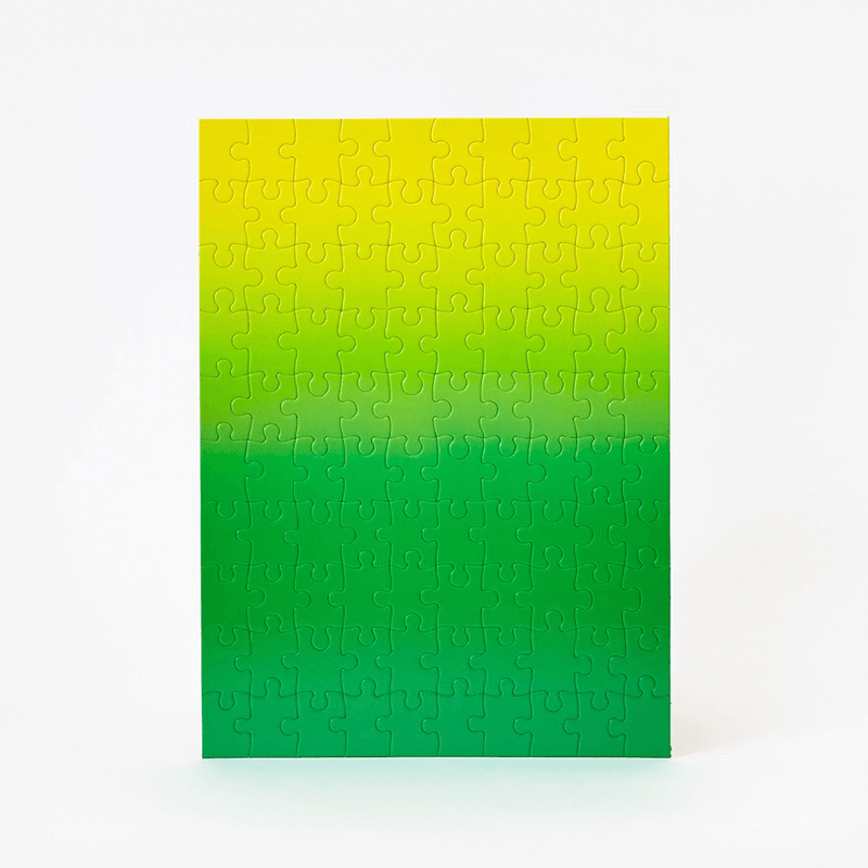 Gradient Puzzle (100pc) Green / Yellow