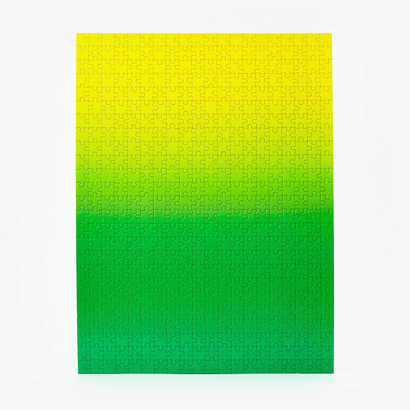 Gradient Puzzle (500pc) Green / Yellow
