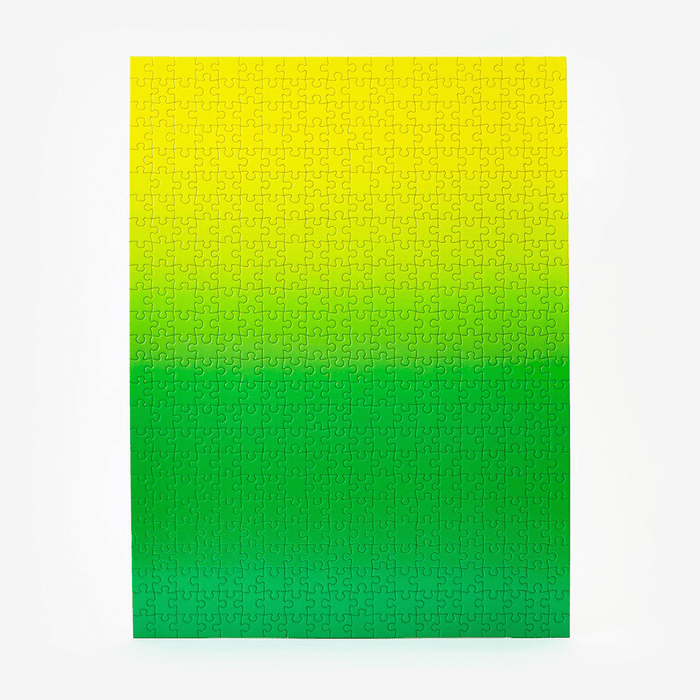 Gradient Puzzle (500pc) Green / Yellow