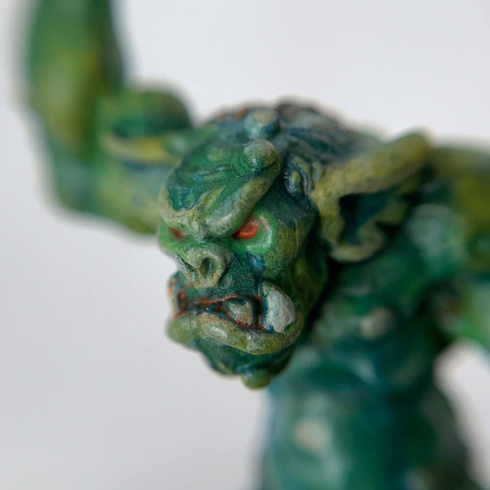 Pro Painted Miniature by Lauren Bilanko | Cave troll