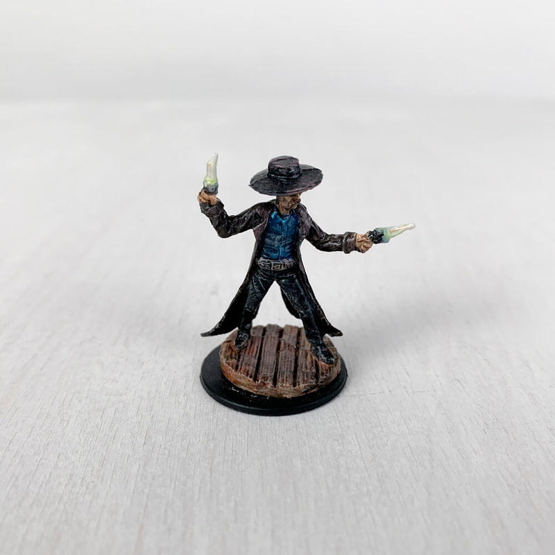 Pro Painted Miniature by Lauren Bilanko |  Kit Brumwell Gunslinger