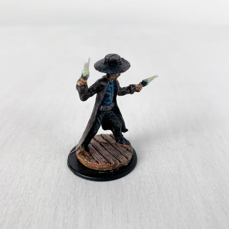 Pro Painted Miniature by Lauren Bilanko |  Kit Brumwell Gunslinger