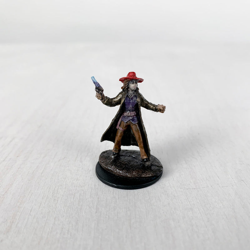 Pro Painted Miniature by Lauren Bilanko | Gunslinger Red