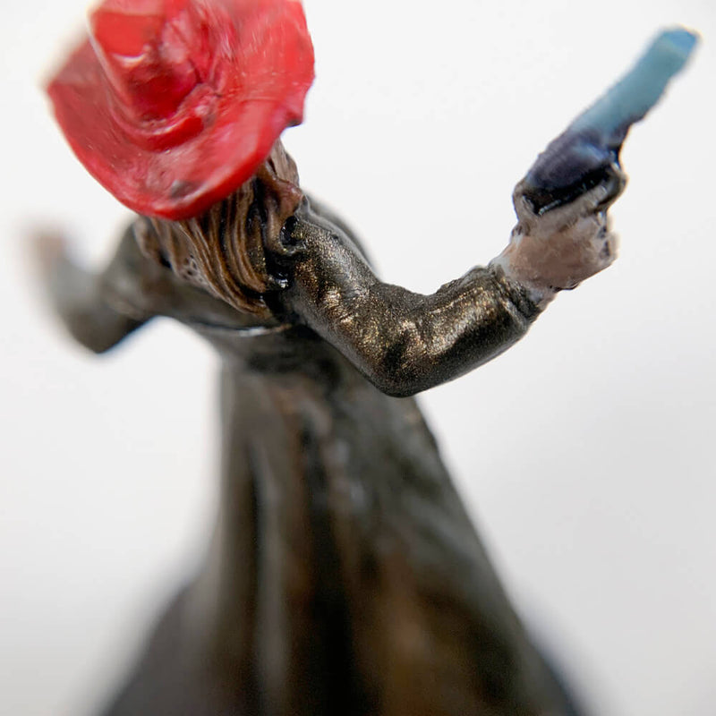 Pro Painted Miniature by Lauren Bilanko | Gunslinger Red