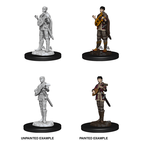 Mini - D&D Nolzur's Marvelous : Half-Elf Bard (Female)