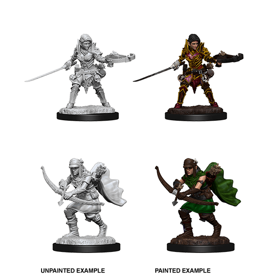 Mini - Pathfinder Deep Cuts : Half-Elf Ranger (Female)