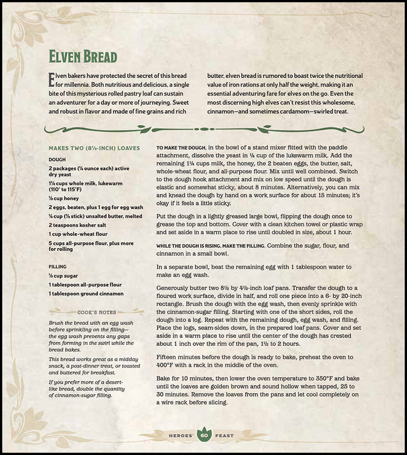 Cookbook - Dungeons & Dragons Heroes' Feast