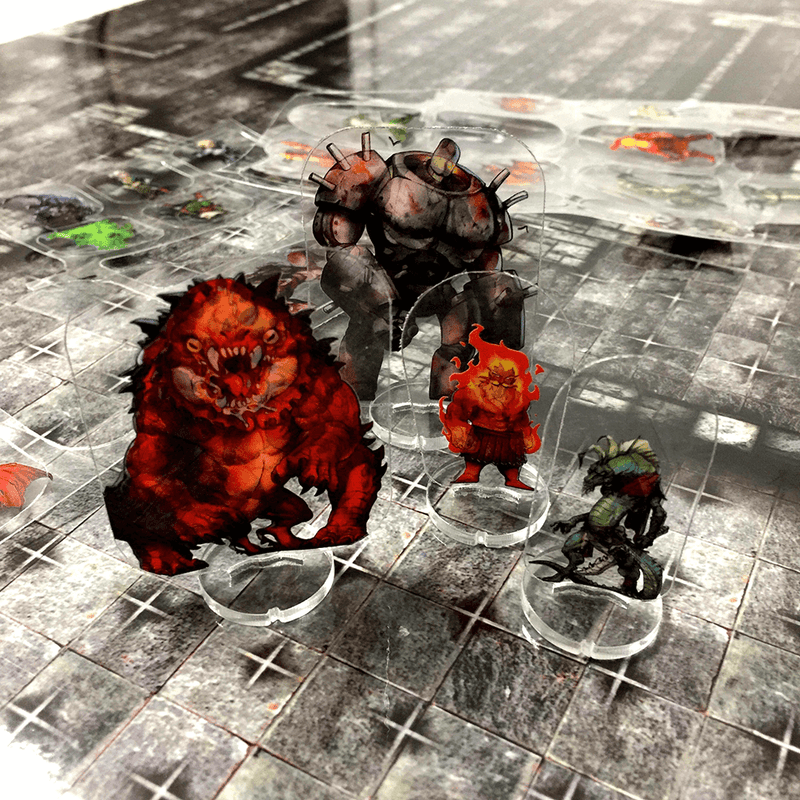 Mini Flat Plastic (31ct) Horde Underground