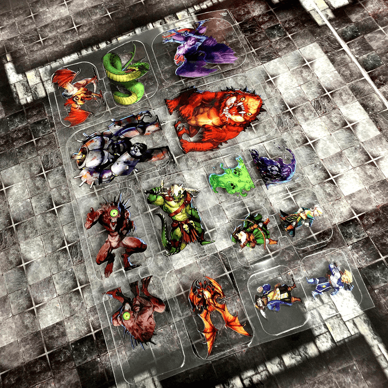 Mini Flat Plastic (31ct) Horde Underground