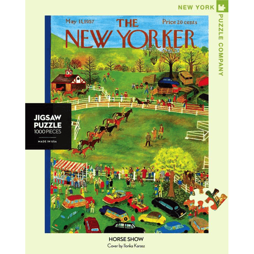 Puzzle (1000pc) New Yorker : Horse Show