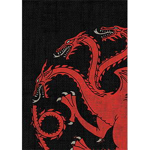 Sleeves Game of Thrones (50ct) House Targaryen