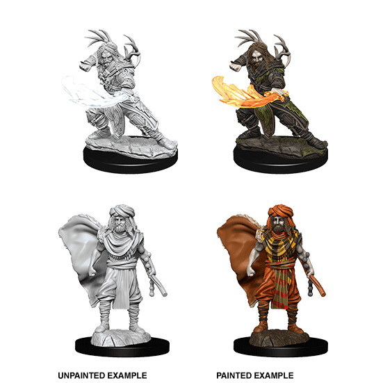 Mini - D&D Nolzur's Marvelous : Human Druid (Male)