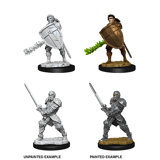 Mini - D&D Nolzur's Marvelous : Human Fighter (Male)