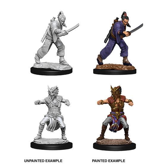 Mini - D&D Nolzur's Marvelous : Human Monk (Male)