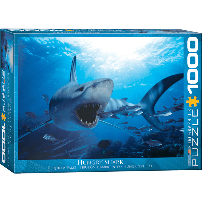 Puzzle (1000pc) Hungry Shark