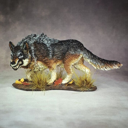 Mini - Reaper Bones 77202 Warg (Wolf)