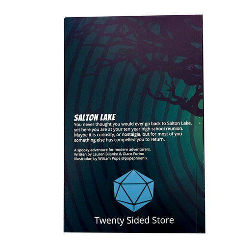 Twenty Sided Adventures (2018 Jupiter Disco) Salton Lake (Print + PDF)