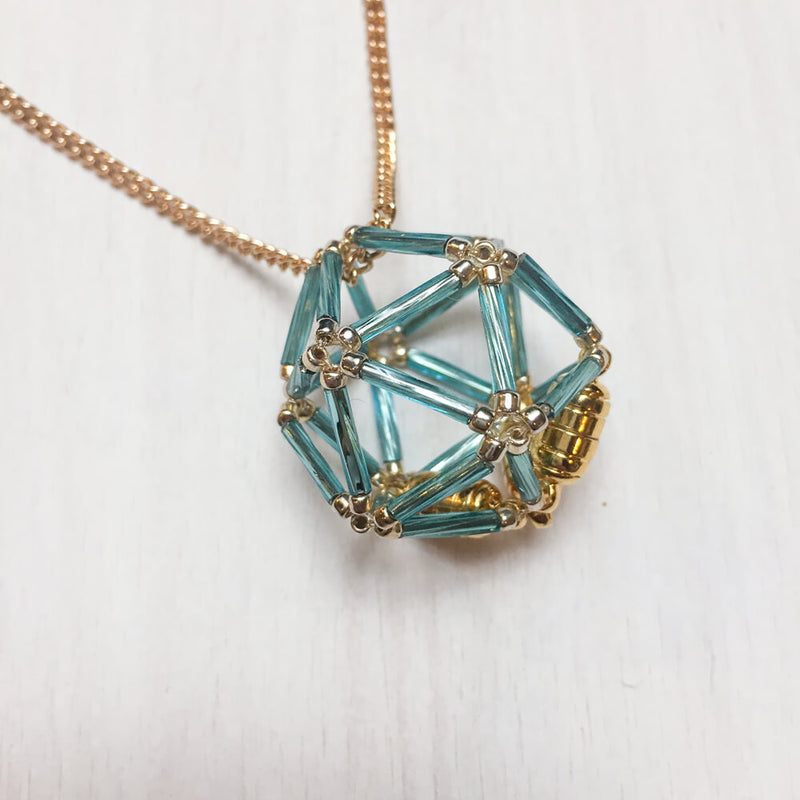 Necklace d20 Flower : Sky Princess