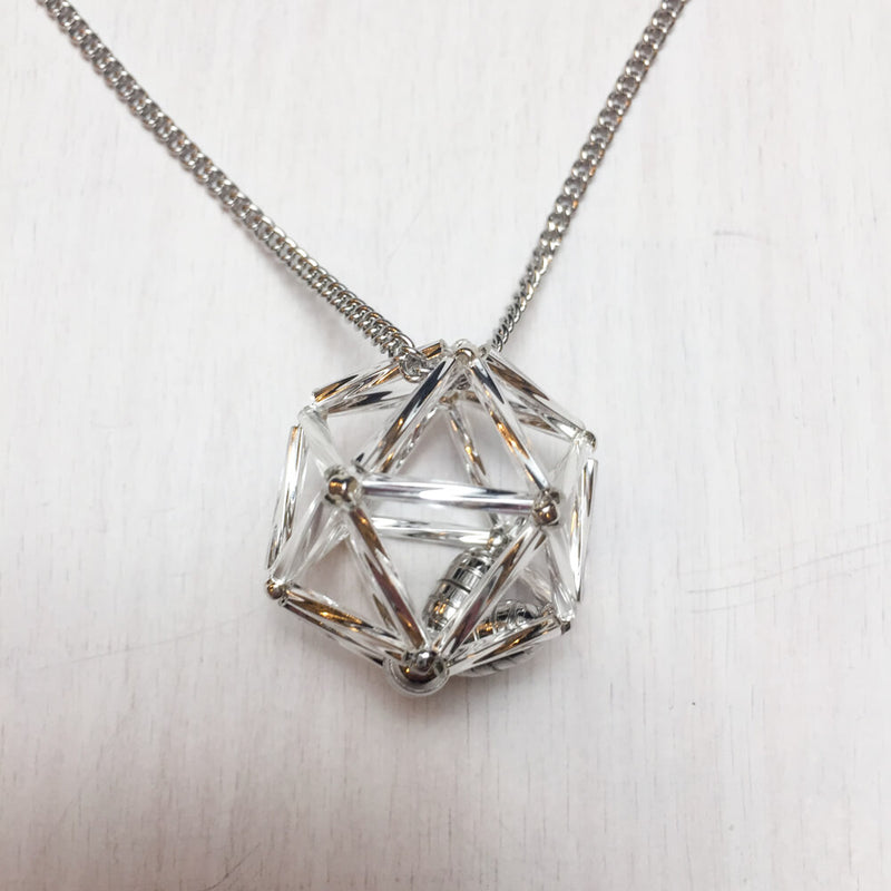 Necklace d20 : Silver