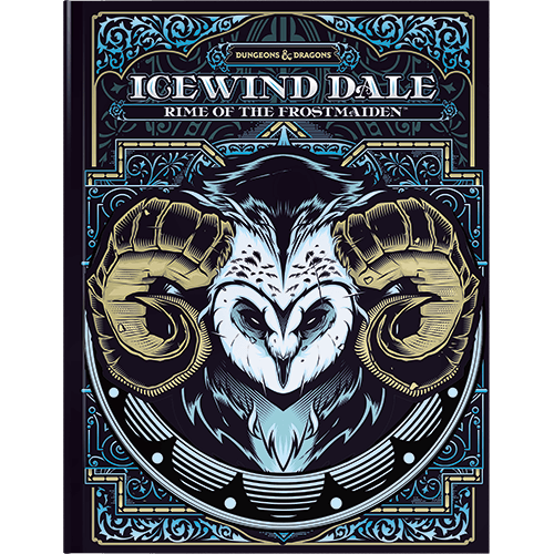 D&D (5e) Icewind Dale Rime of the Frostmaiden (Alt. Art Cover)