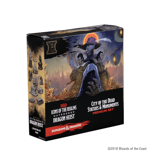 Mini - D&D Icons of the Realms Booster : Waterdeep Dragon Heist, City of the Dead Statues & Monuments