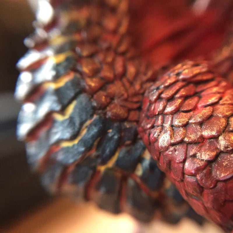 Pro Painted Miniature by Lauren Bilanko | Igneous the Dragon