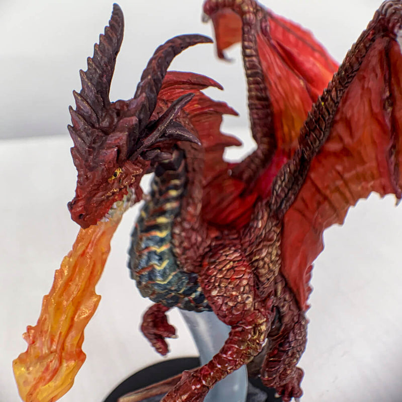 Pro Painted Miniature by Lauren Bilanko | Igneous the Dragon