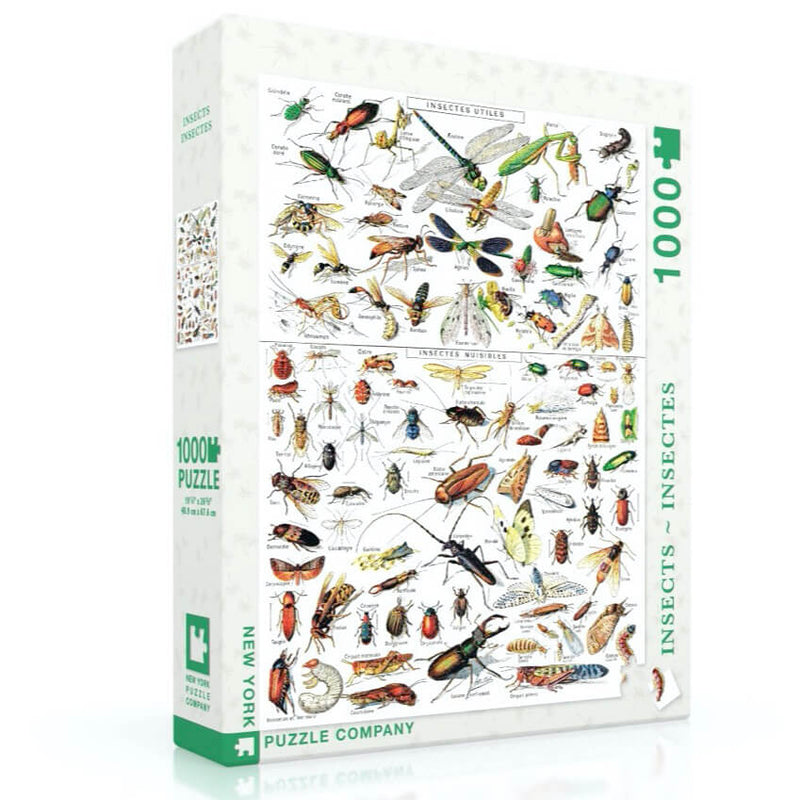 Puzzle (1000pc) Insects - Insectes