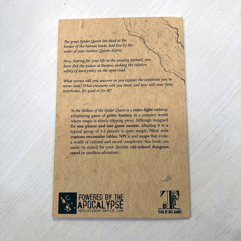 In the Hollow of the Spider Queen