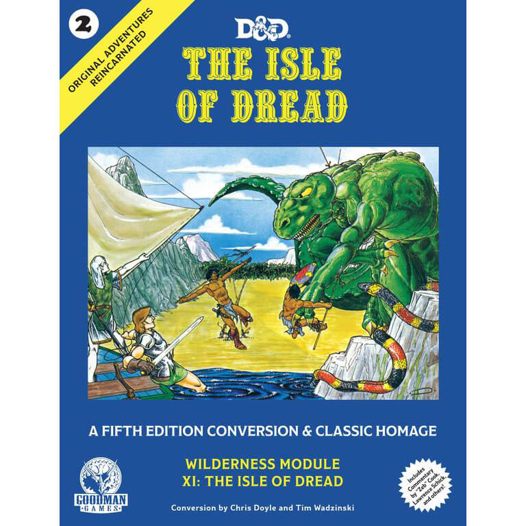 D&D (5e) Original Adventures Reincarnated #2 : The Isle of Dread