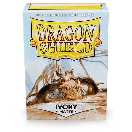 Sleeves Dragon Shield (100ct) Matte : Ivory