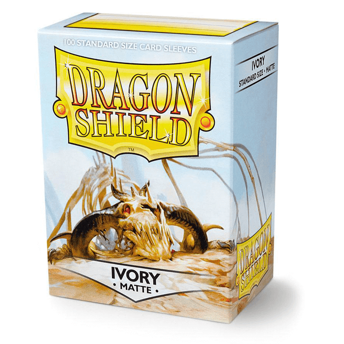 Sleeves Dragon Shield (100ct) Matte : Ivory