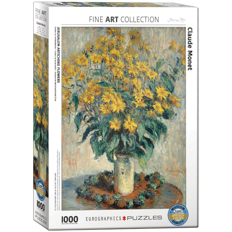 Puzzle (1000pc) Fine Art : Jerusalem Artichoke Flowers