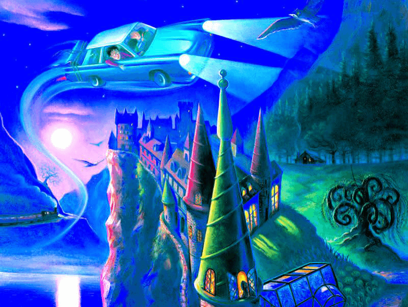 Puzzle (500pc) Harry Potter : Journey to Hogwarts