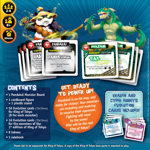 King of Tokyo (2nd ed) Expansion Power Up!