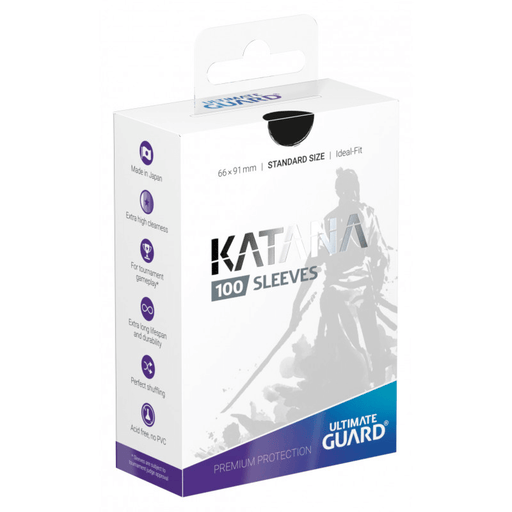 Sleeves Ultimate Guard (100ct) Katana : Black