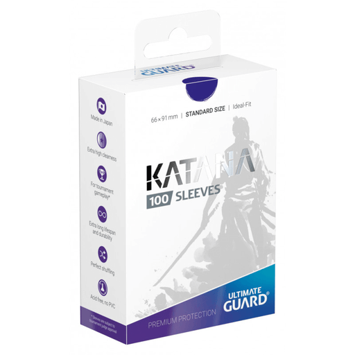 Sleeves Ultimate Guard (100ct) Katana : Blue