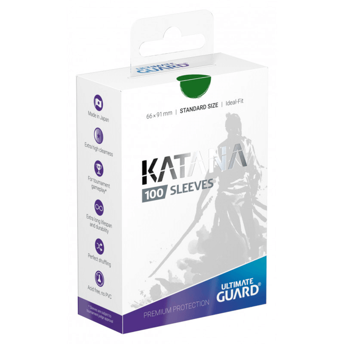 Sleeves Ultimate Guard (100ct) Katana : Green