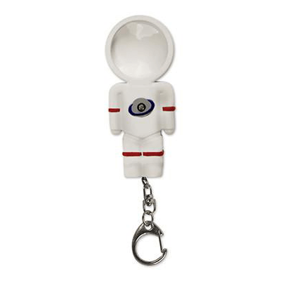 Keychain Spaceman Magnifier