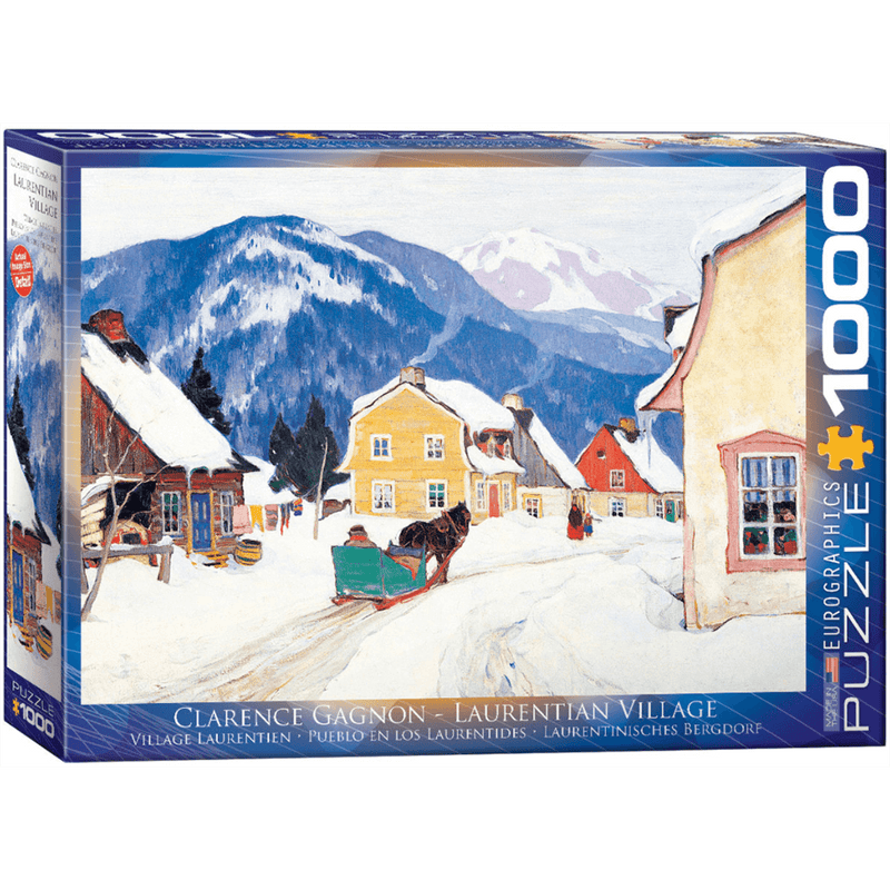 Puzzle (1000pc) Fine Art : Laurentian Village