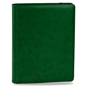 Binder UP (9 Pocket) Leather : Green