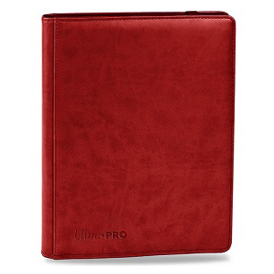 Binder UP (9 Pocket) Leather : Red
