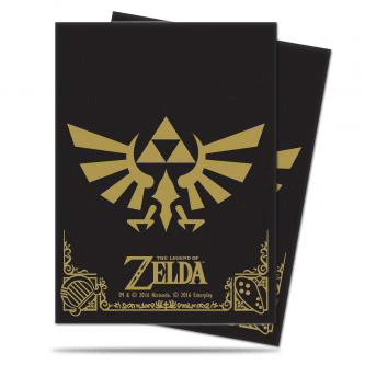 Sleeves Ultra Pro (65ct) Legend of Zelda : Black and Gold