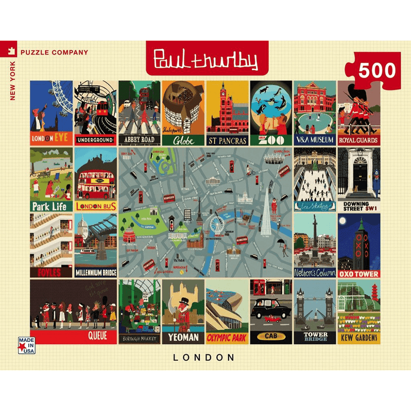 Puzzle (500pc) Paul Thurlby : London Collage